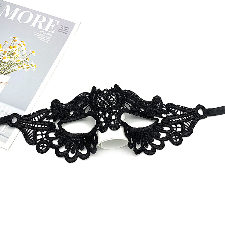 Halloween Adult Princess Masquerade Golden Lace Mask Bronzing Half Face Eye Mask For Women - Image 9