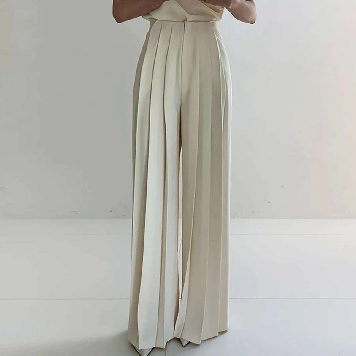 Women's Fashion Casual Loose Straight Pants - Image 2
