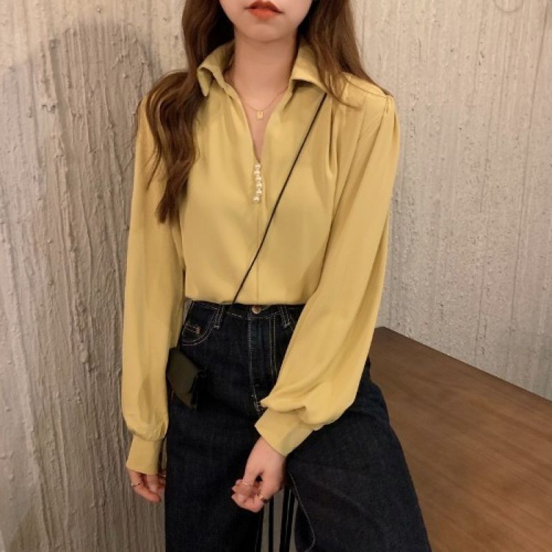 Niche Loose Outer Wear All-matching Long Sleeve Top - Image 8